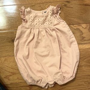 Baby gap bloomer blush colored!
